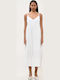 Summer Midi Dress White