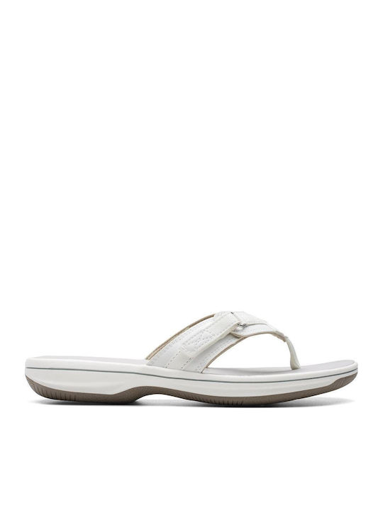 Clarks Brinkley Women's Sandals White