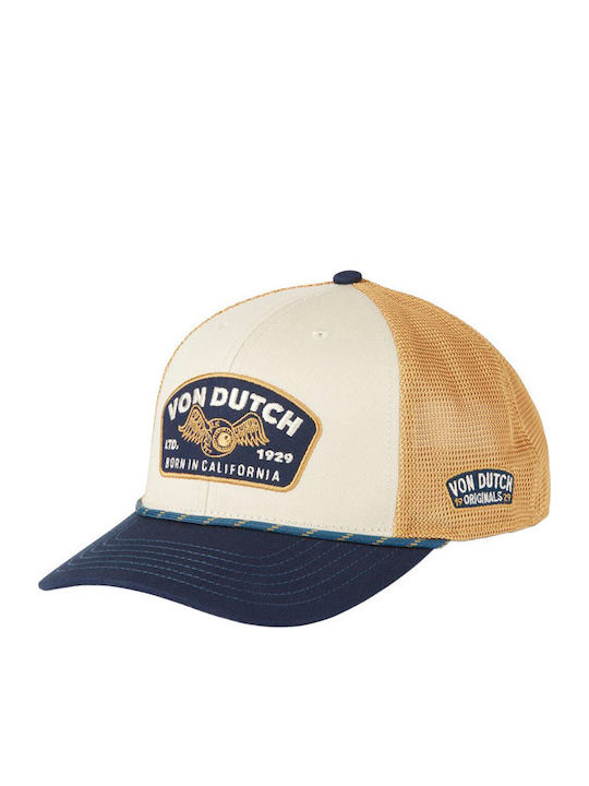 Von Dutch Καπέλο Semi Curve Cap Mustard