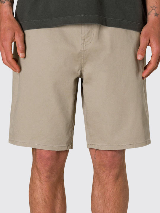 Ανδρική Βερμούδα Τζιν Vintage Khaki