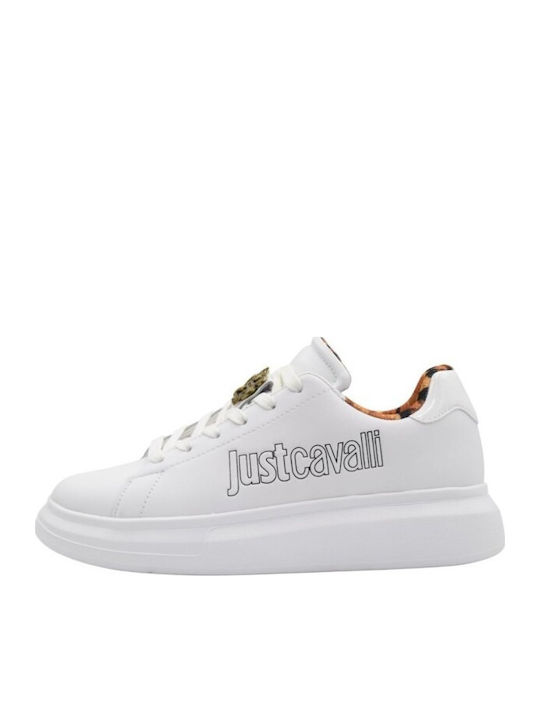 Just Cavalli Сникърси Бели Just Cavalli Сникърси Бели