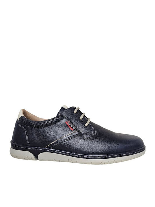 Männer Sneakers Ori Marino 38301-NA-Blau