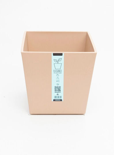 Micplast Elegance Plastic Flower Pot Beige 30x30x28cm