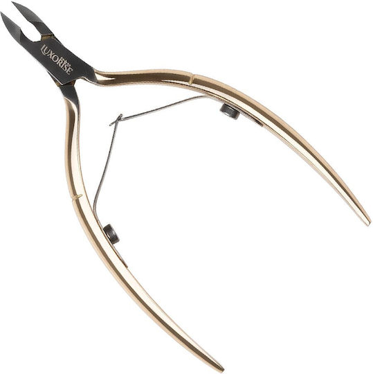 Luxorise Manicure Pedicure Cuticle Nipper Gold