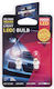 Bec Led Auto B8 5d 12v 0.25w 6000k 18lm Lumină Albă Smd Durată Lungă De Viață 50000h