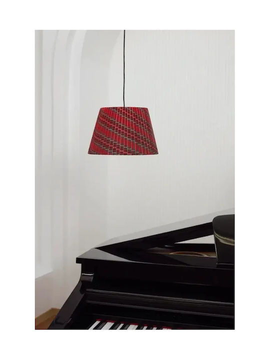 SteweHome SteweHome Deckenleuchte Rot für 20 Lampenbirnensockel E27 20x20x20cm