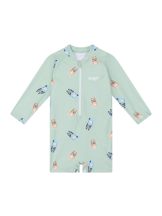 Swim Essentials Παιδικό Μαγιό Ολόσωμο με Μακρύ Μανίκι Bluey