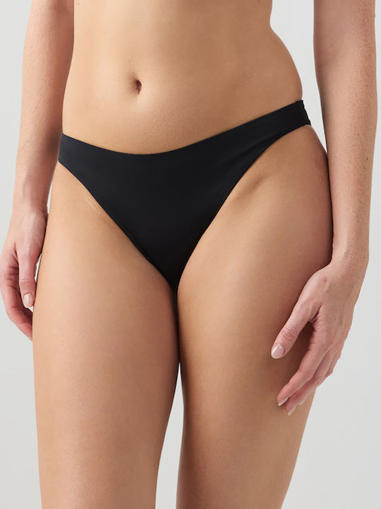 Minerva Bikini Slip Μαύρο