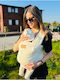 SteweHome Standard Baby Carrier Sling Beige with Maximum Weight 15kg