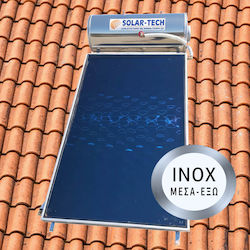 Solar-Tech ST-DGL Inox in out Ηλιακός Θερμοσίφωνας 120lt Inox Διπλής Ενέργειας 1.5τ.μ. Κεραμοσκεπής Επιλεκτικός Solar-Tech ST-DGL Inox in out Ηλιακός Θερμοσίφωνας 120lt Inox Διπλής Ενέργειας 1.5τ.μ. Κεραμοσκεπής Επιλεκτικός
