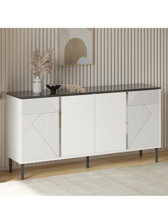 White TV Stand L150xD36xH75cm
