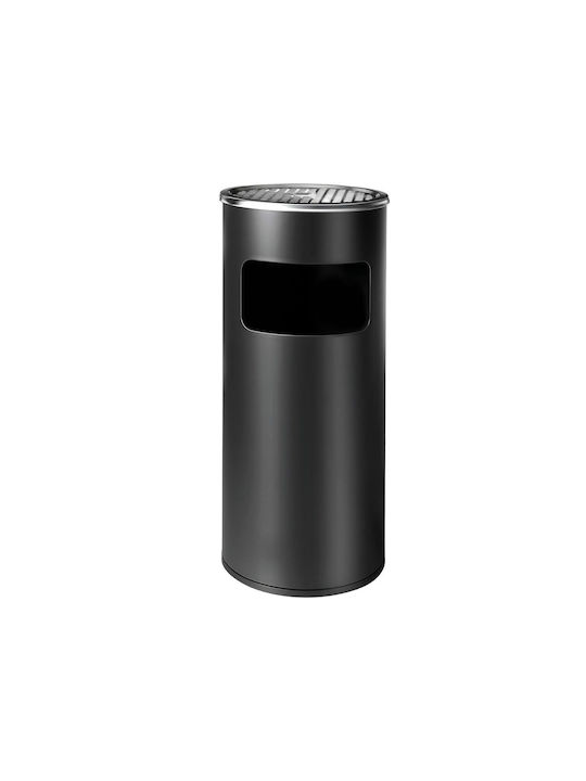 Relaxdays Cenușare Combinată 30l 60,5x23,5cm Metal Vopsit Diverse Culori