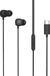 Maxell Square Type-c Căști Handsfree Microfon In-ear Stereo 1.2m Compatibile Telefon Negru Maxell Square Type-c Căști Handsfree Microfon In-ear Stereo 1.2m Compatibile Telefon Negru
