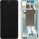 Motorola Screen with Touch Mechanism for Edge 70 Lily Pad Black