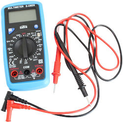 Ψηφιακό Πολύμετρο Τάσης Ac 200-750v Dc 200mv-200v 200μa-200ma Satra Ψηφιακό Πολύμετρο Τάσης Ac 200-750v Dc 200mv-200v 200μa-200ma Satra