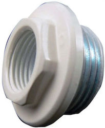 Aluminum Radiator Reducer Left 1" X 1/2" Thermolux