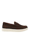 Suede Ανδρικά Loafers σε Μπεζ Χρώμα