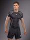 Venum Men's Short Sleeve Shirt VENUM-06276-108 for Jiu-Jitsu Black
