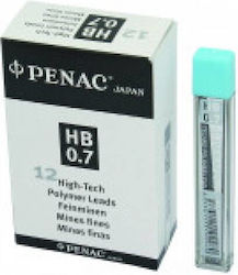 Penac Leads Mechanical Pencil 0.7mm 12/set Penac H Penac Leads Mechanical Pencil 0.7mm 12/set Penac H