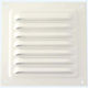 Vents Περσίδα Εξαερισμού 25x25cm Τετράγωνη