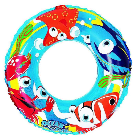Ocean Swimming Ring 50cm 47224 Blue Blue