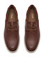 Torford Boat Δερμάτινα Ανδρικά Boat Shoes σε Καφέ Χρώμα