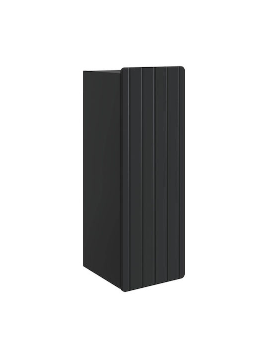 Ντουλάπι Κρεμαστό Μαύρο 33x34.5x94εκ.