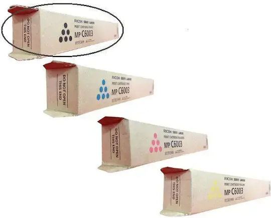 Ricoh MPC6003 Γνήσιο Toner Laser Εκτυπωτή Μαύρο
