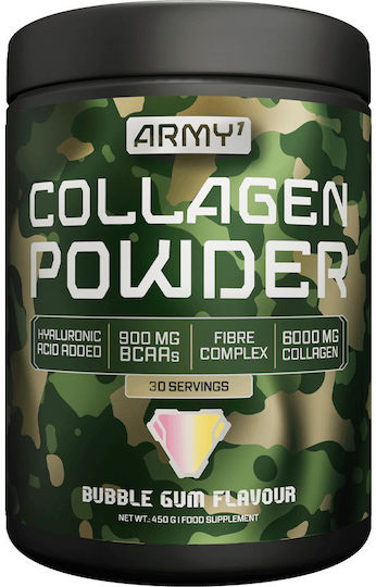 Army 1 Collagen με Υαλουρονικό Οξύ 450gr Bubble Gum
