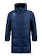 Geacă Puffer de Iarnă cu Protecție Împotriva Vântului Dark Blue