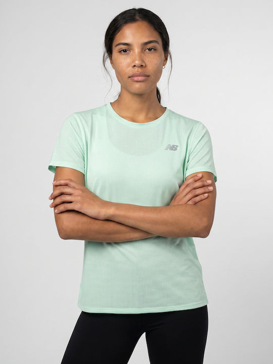 New Balance Damen T-Shirt Grün