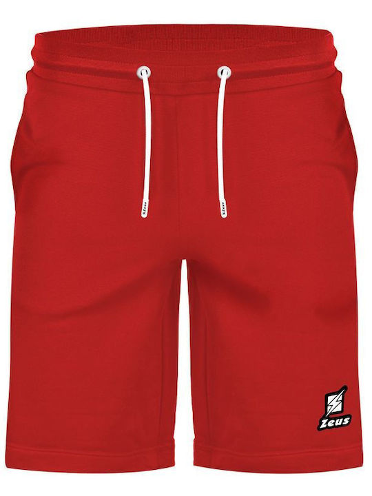 Sport Herren Shorts Rot/Weiß