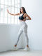 Training Damen Leggings Weiß