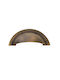 Zogometal Möbelgriffe Antik Bronze 36 Bündiger Griff 64mm