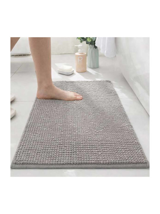 SpitiBazaar Non-Slip Bath Mat SD-3972 Light Gray 50x80cm