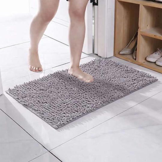 SpitiBazaar Rutschfestes Badematte SD-3977 Graue 40x60cm