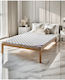 SteweHome Single Orthopedic Mattress Roll Pack 80x200x8cm with Springs