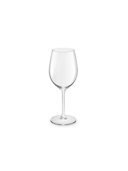 Royal Leerdam Set Glasses for White Wine from Glass 410ml 4 Pieces