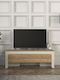 TV Stand Light Brown L130xD35xH46cm