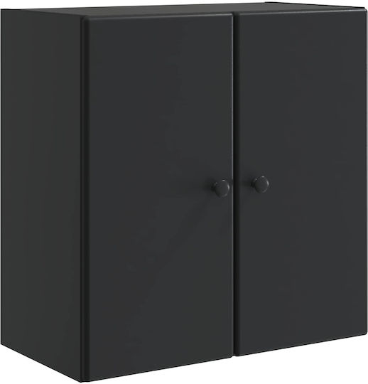 Dulap Suspendat Negru 59x31x60 cm