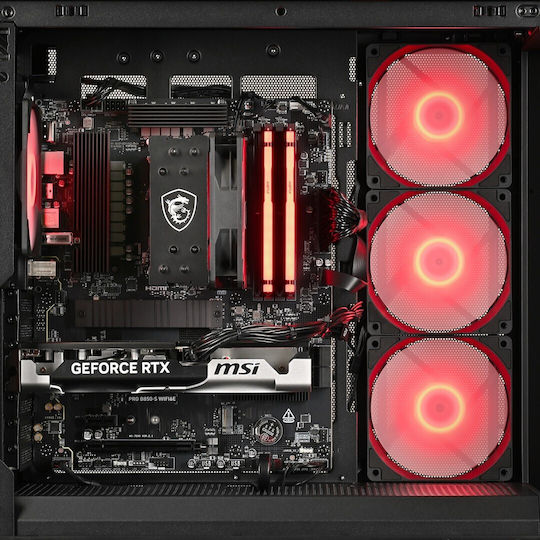 Actina Компютри В Компактен Формат Гейминг Настолен Компютър Ryzen 5-7500F/16GB DDR4/1.0TB SSD/Windows 11 Home