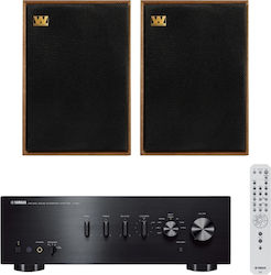Yamaha Sistem Audio 2.0 A-S501 + Wharfedale Denton Bundle 50963 120W cu Blu-Ray Player și Bluetooth Negru Yamaha Sistem Audio 2.0 A-S501 + Wharfedale Denton Bundle 50963 120W cu Blu-Ray Player și Bluetooth Negru