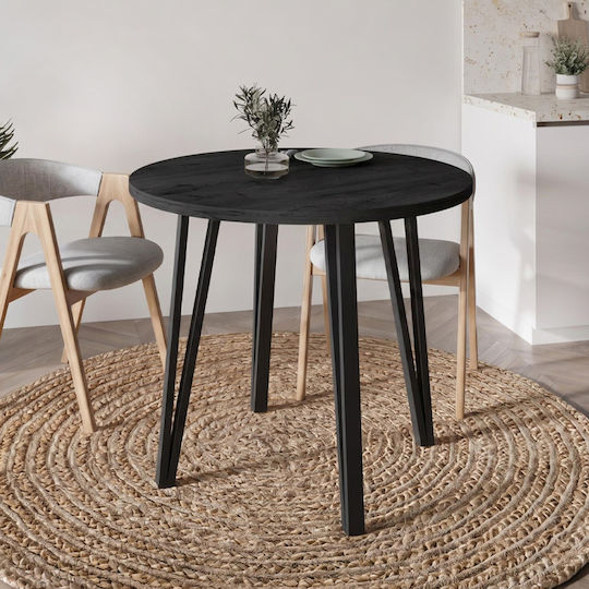 Xana Lemn Negru 90x90x77.5cm