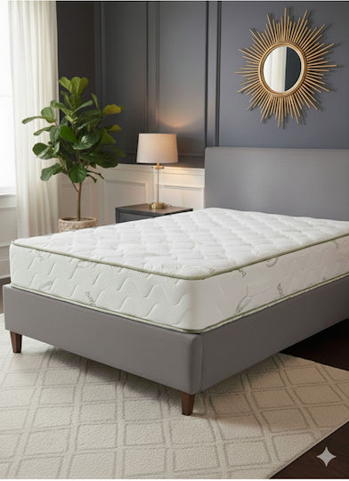 SteweHome Orthopedic Crib Mattress 65cmx95cmx20cm