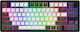 HATOR Skyfall Pro Wireless 80 Ασύρματο Gaming Μηχανικό Πληκτρολόγιο Tenkeyless με Custom διακόπτες και RGB φωτισμό (International English)