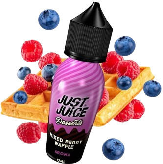 Just Juice Ароматен Изстрел 12ml/60ml 1 Брой Mixed Berry Waffle