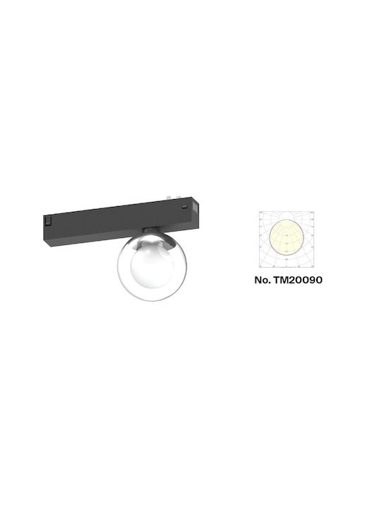 Inlight LED Σποτ σε Μαύρο Χρώμα