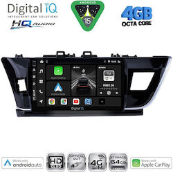 Digital IQ Auto-Audiosystem für Toyota Corolla 2013-2016 mit Bluetooth, USB & GPS