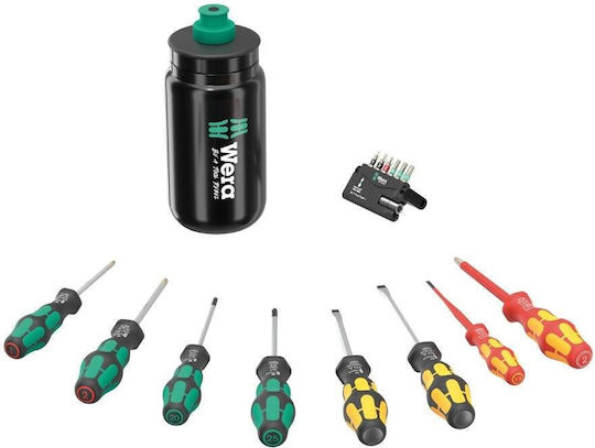 Wera 9540 Kraftform Xl Set Unelte Bicicletă Sticlă Apă 17 Piese