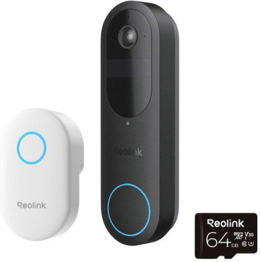 Reolink Wireless Doorbell Wi-Fi Compatible with Alexa v2